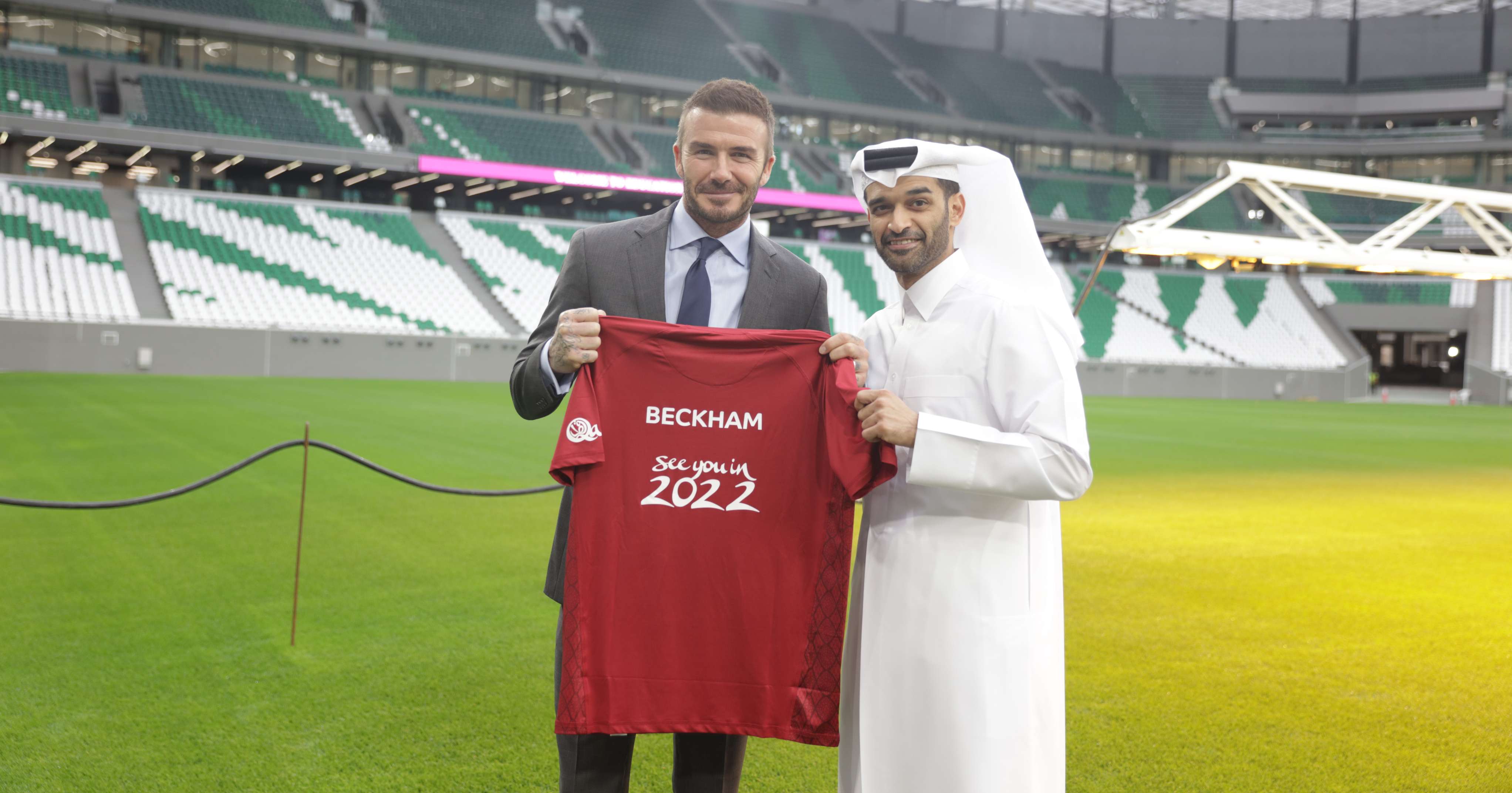Beckham says Qatar 2022 is perfectly set up for England